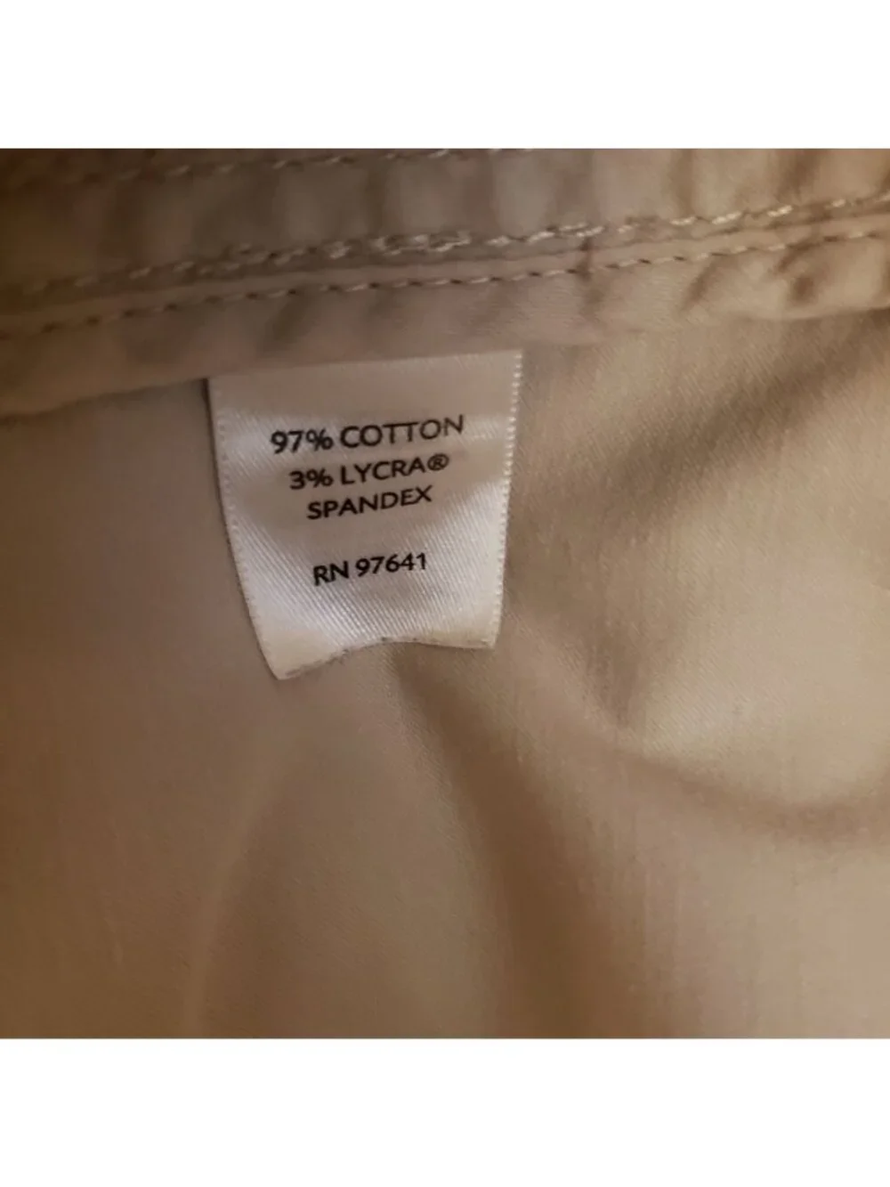 J. Jill Tan Cotton Blend Blazer with Pockets Size 2X Small Flaw on Lapel